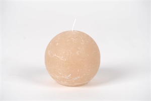 Rustic Kugelkerze, Ø 80mm, mondstein Rustic Kugelkerze, Ø 80mm, mondstein