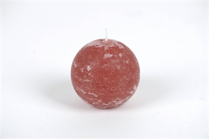 Rustic Kugelkerze, Ø 80mm, braun Rustic Kugelkerze, Ø 80mm, braun