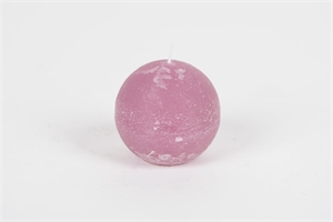 Rustic Kugelkerze, Ø 80mm, orchidee Rustic Kugelkerze, Ø 80mm, orchidee