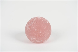 Rustic Kugelkerze, Ø 80mm, taupe rosa Rustic Kugelkerze, Ø 80mm, taupe rosa