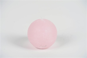 Rustic Kugelkerze, Ø 80mm, strawberry Rustic Kugelkerze, Ø 80mm, strawberry