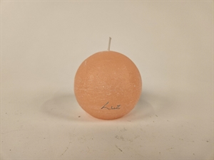 Rustic Kugelkerze, Ø 80mm, sepia rose Rustic Kugelkerze, Ø 80mm, sepia rose