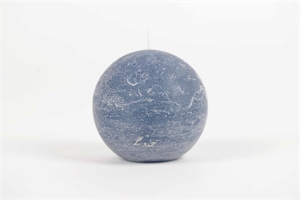 Rustic Kugelkerze, Ø100mm, ocean Rustic Kugelkerze, Ø100mm, ocean