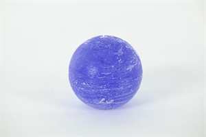 Rustic Kugelkerze, Ø100mm, cobalt Rustic Kugelkerze, Ø100mm, cobalt