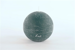 Rustic Kugelkerze, Ø100mm, atlantic deep Rustic Kugelkerze, Ø100mm, atlantic deep