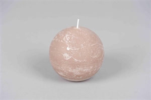 Rustic Kugelkerze, Ø100mm, portobello Rustic Kugelkerze, Ø100mm, portobello