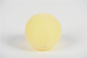 Rustic Kugelkerze, Ø100mm, butter Rustic Kugelkerze, Ø100mm, butter