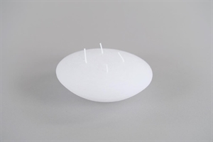 Schwimmkerze, 4 Docht - 7cm x Ø170mm, weiss Schwimmkerze, 4 Docht - 7cm x Ø170mm, weiss