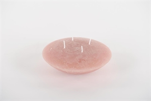 Schwimmkerze, 4 Docht - 7cm x Ø170mm, altrosa Schwimmkerze, 4 Docht - 7cm x Ø170mm, altrosa