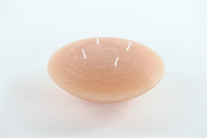 Schwimmkerze, 4 Docht - 7cm x Ø170mm, nougat Schwimmkerze, 4 Docht - 7cm x Ø170mm, nougat