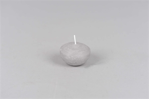 Schwimmkerze, 6cm x Ø 60mm, mouse grau Schwimmkerze, 6cm x Ø 60mm, mouse grau