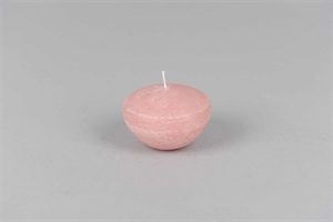 Schwimmkerze, 5cm x Ø 80mm, altrosé Schwimmkerze, 5cm x Ø 80mm, altrosé