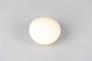 Schwimmkerze, 7cm x Ø100mm, asper weiss Schwimmkerze, 7cm x Ø100mm, asper weiss