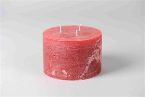 3-Docht Zylinderkerze, H10cm x Ø150mm, antikrot 3-Docht Zylinderkerze, H10cm x Ø150mm, antikrot