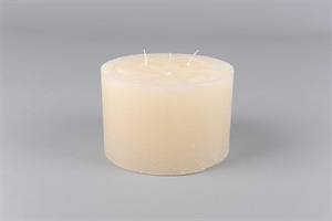 3-Docht Zylinderkerze, H10cm x Ø150mm, mondstein 3-Docht Zylinderkerze, H10cm x Ø150mm, mondstein