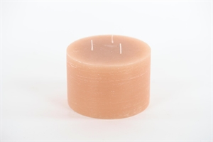 3-Docht Zylinderkerze, H10cm x Ø150mm, nouga 3-Docht Zylinderkerze, H10cm x Ø150mm, nouga