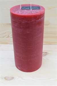 3-Docht Zylinderkerze, H30cm x Ø150mm, bordeaux 3-Docht Zylinderkerze, H30cm x Ø150mm, bordeaux