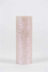 Metallic Zylinderkerze, 15cm x Ø50mm, pearl Metallic Zylinderkerze, 15cm x Ø50mm, pearl