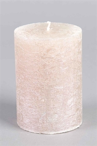 Metallic Zylinderkerze, 10cm x Ø70mm, pearl Metallic Zylinderkerze, 10cm x Ø70mm, pearl