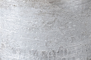 Metallic Zylinderkerze, 20cm x Ø70mm, silver Metallic Zylinderkerze, 20cm x Ø70mm, silver