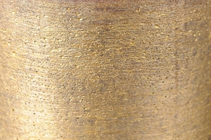 Metallic Zylinderkerze, 20cm x Ø70mm, gold/26