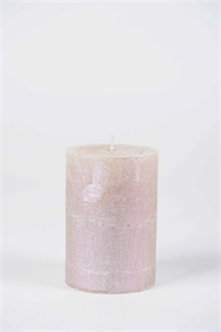 Metallic Zylinderkerze, 13cm x Ø90mm, pearl Metallic Zylinderkerze, 13cm x Ø90mm, pearl
