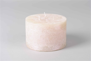 Met. 3-Docht Zylinderkerze, 10cm x Ø150mm, pearl Met. 3-Docht Zylinderkerze, 10cm x Ø150mm, pearl