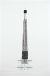 Metallic Tauchkerze, 30cm x Ø22mm - Paar, black si Metallic Tauchkerze, 30cm x Ø22mm - Paar, black si