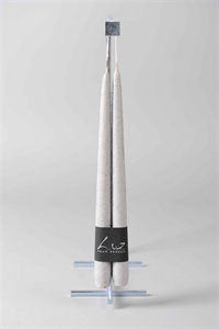Metallic Tauchkerze, 30cm x Ø22mm - Paar, silver* Metallic Tauchkerze, 30cm x Ø22mm - Paar, silver*