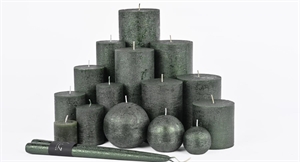 Metallic Kugelkerze, Ø60mm, grün Metallic Kugelkerze, Ø60mm, grün