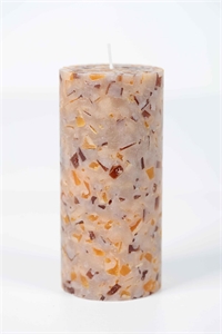Terrazzo Zylinderkerz, 15cm x Ø70mm, portobello* Terrazzo Zylinderkerz, 15cm x Ø70mm, portobello*