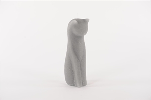 Kerzen Katze, H25x Ø9cm, grau Kerzen Katze, H25x Ø9cm, grau