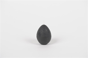 Eierkerze Velvet, 8.5cm x Ø65mm, schwarz* Eierkerze Velvet, 8.5cm x Ø65mm, schwarz*