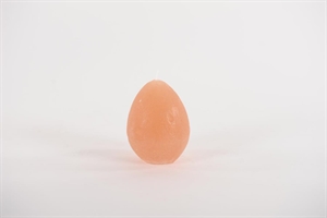 Eierkerze, 8.5cm x Ø65mm, peach nougat