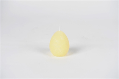 Eierkerze, 8.5cm x Ø65mm, butter