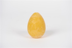 Eierkerze, 13cm x Ø95mm, ocker Eierkerze, 13cm x Ø95mm, ocker