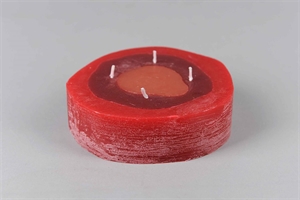 4-Docht Zylinderkerze, H5cm x 170mm, rot* 4-Docht Zylinderkerze, H5cm x 170mm, rot*