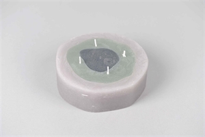 4-Docht Zylinderkerze, H5cm x 170mm, grau* 4-Docht Zylinderkerze, H5cm x 170mm, grau*