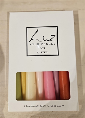 Kerzen-Box, Frühlings 8 Stk - H20x Ø22mm, sortiert Kerzen-Box, Frühlings 8 Stk - H20x Ø22mm, sortiert