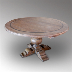 Tisch, Holz massiv - rund - 150x 150x 75cm Tisch, Holz massiv - rund - 150x 150x 75cm