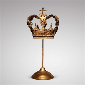 Krone, pin 18cm, IMG Krone, pin 18cm, IMG