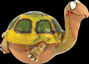 Gartenkeramik, Schildkröte 13cm, wintertauglich - ohne Stab Gartenkeramik, Schildkröte 13cm, wintertauglich - ohne Stab