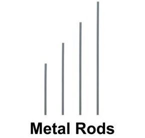 Metallstange, 100cm für Gartenkeramik Metallstange, 100cm für Gartenkeramik