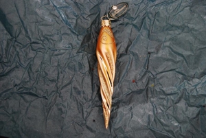 Parodie, Eiszapfen 10cm, gold Parodie, Eiszapfen 10cm, gold