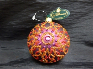 Larina, Kugel 8cm, dpink matt Larina, Kugel 8cm, dpink matt