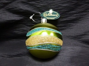 Signe, Kugel 8cm, grün Signe, Kugel 8cm, grün