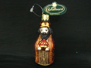 König 1, ca. 9cm, orange/braun König 1, ca. 9cm, orange/braun