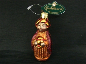 König 2, ca. 9cm, orange/braun König 2, ca. 9cm, orange/braun