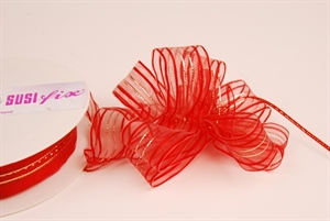 Susifix 25m/ 25mm, Tüll, rot Susifix 25m/ 25mm, Tüll, rot