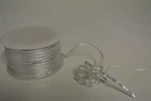 Susifix 25m/ 4mm, Lurex, weiss/silber Susifix 25m/ 4mm, Lurex, weiss/silber